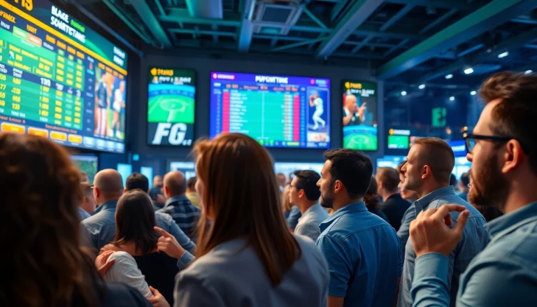 Engaged users placing bets at an online sportsbook highlighting Nhà cái 22BET.